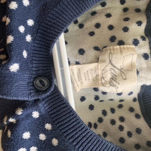 Levis : blue and white cardigan - Picture 2 of 3